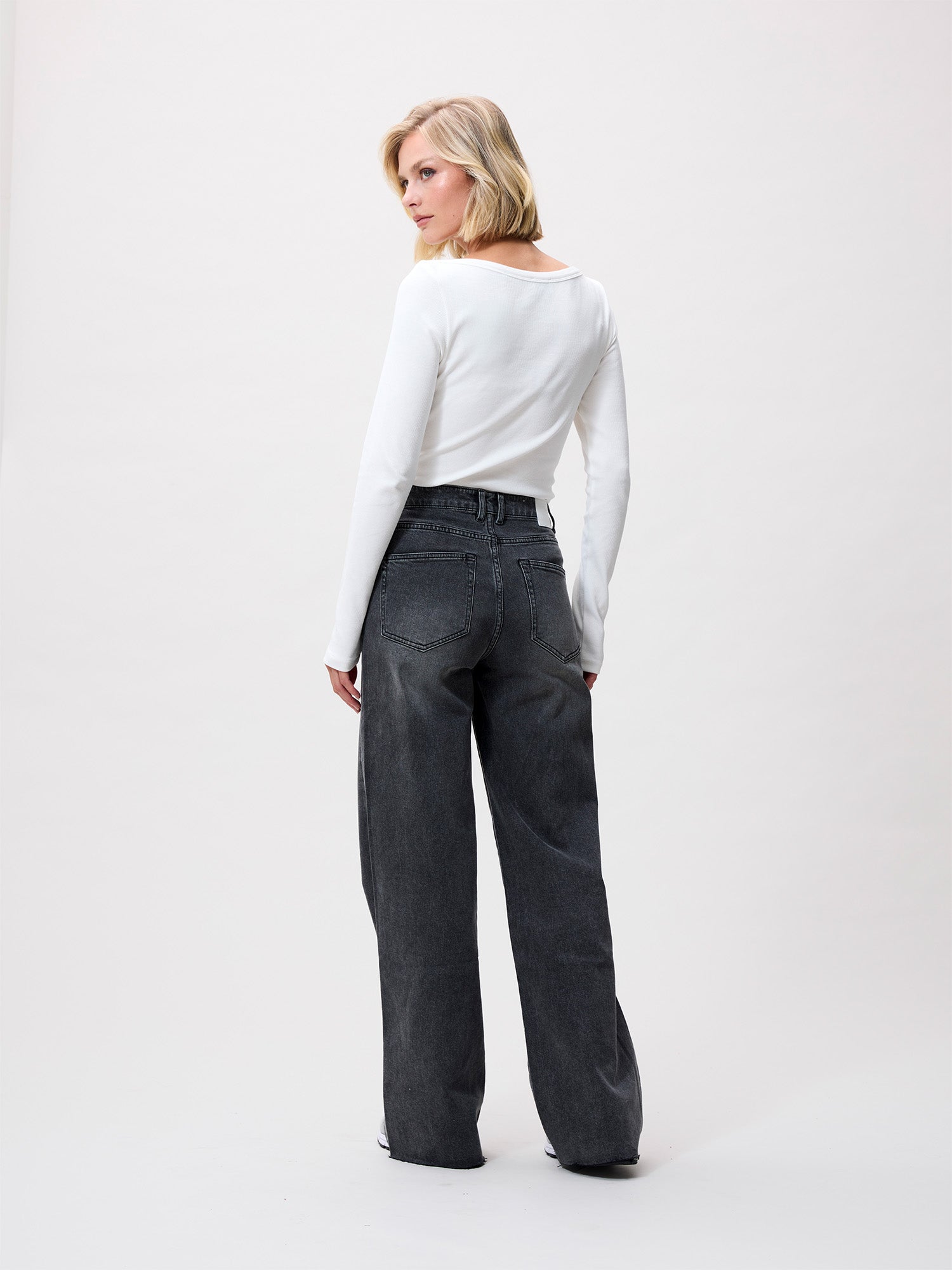 Loose fit jeans Dark Grey