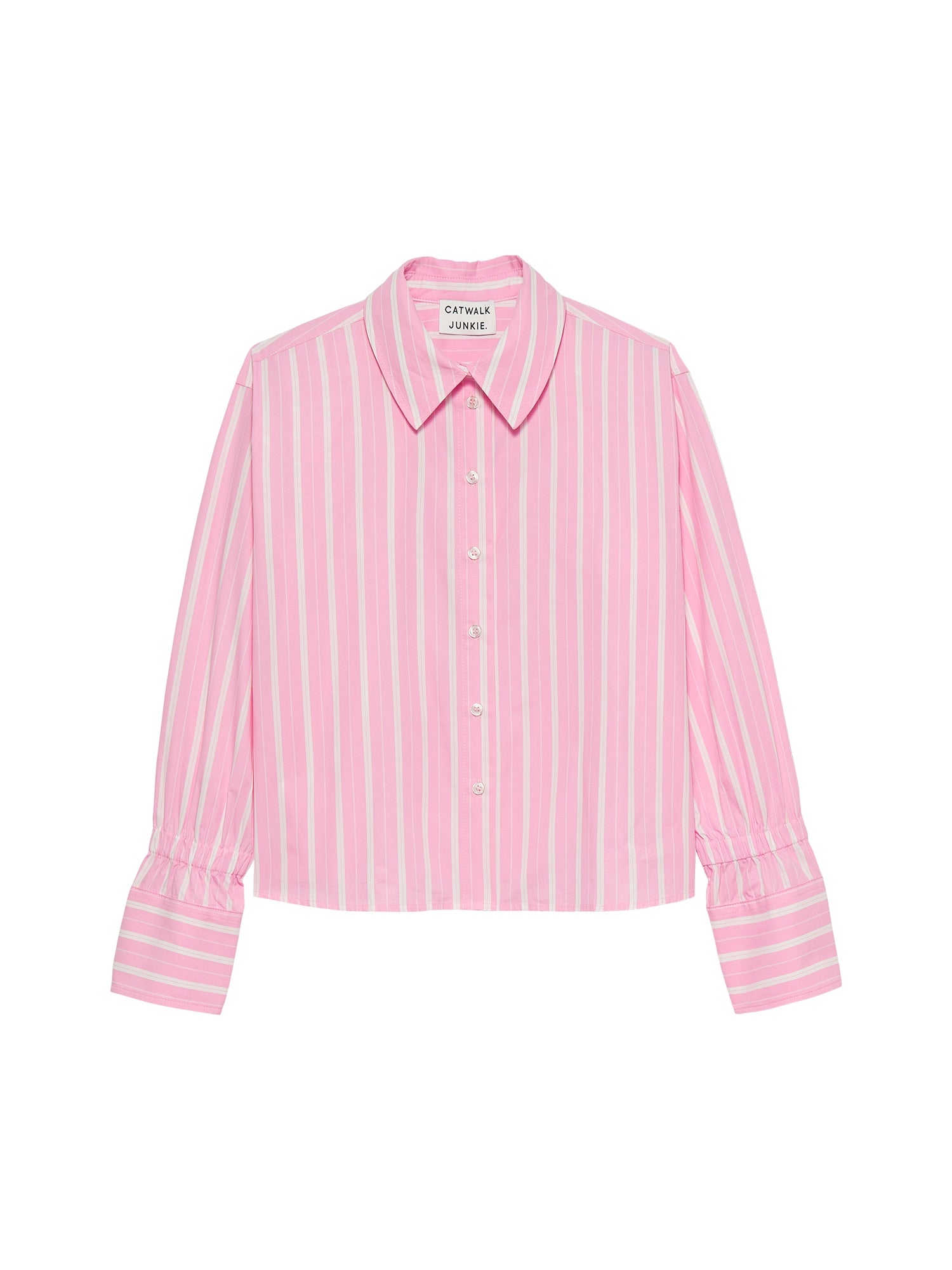 Striped blouse with elastic cuff Rosebloom