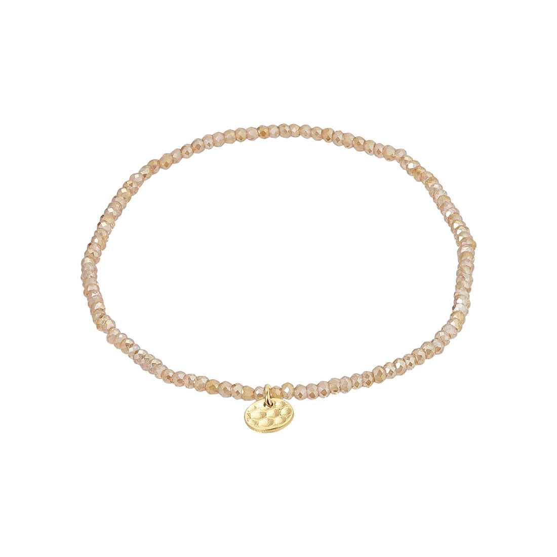 INDIE Armband, Beige, vergoldet