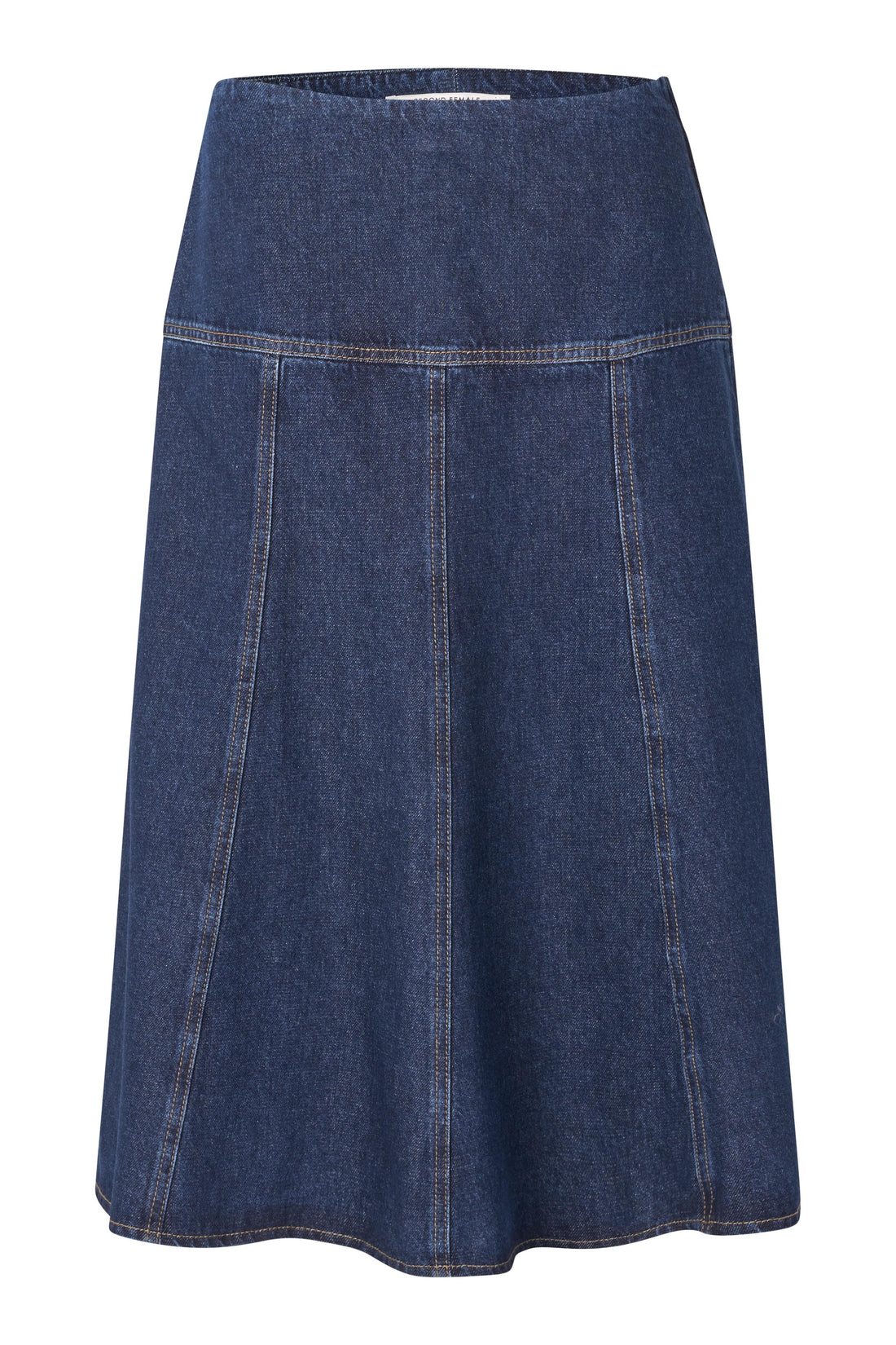 Columbo Denim Skirt Dark blue denim