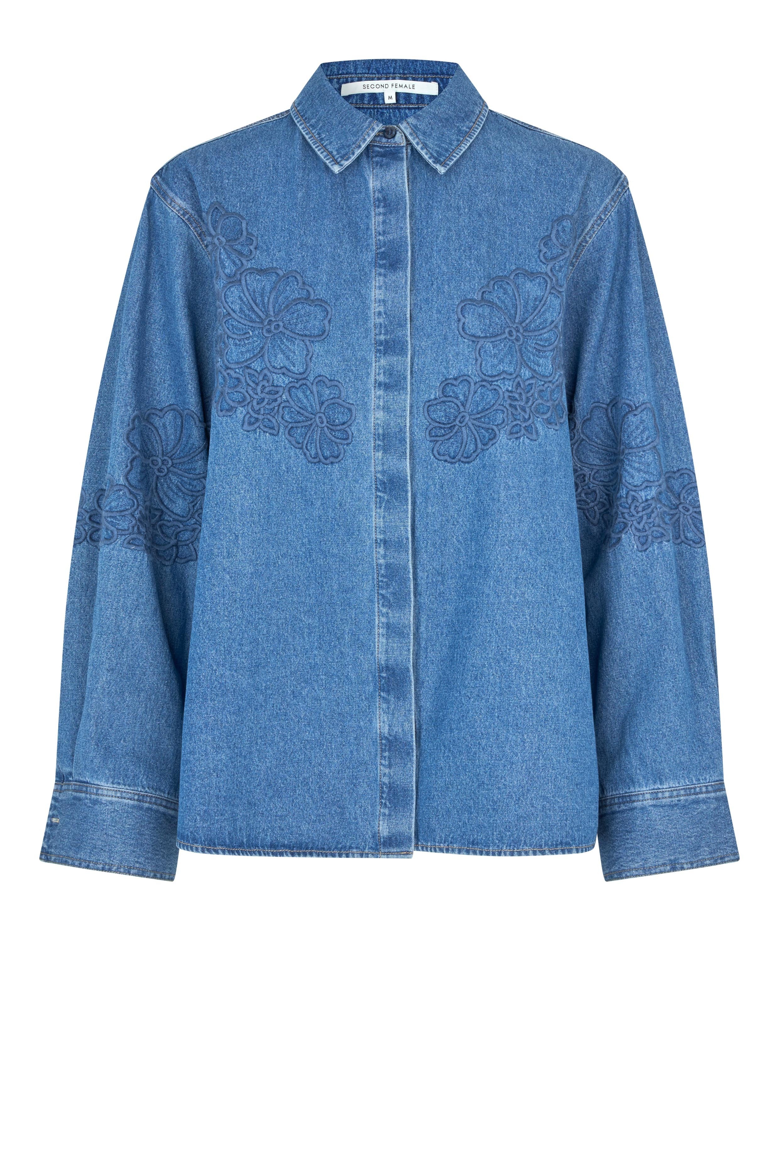 Cornelia Denim Shirt Blue denim