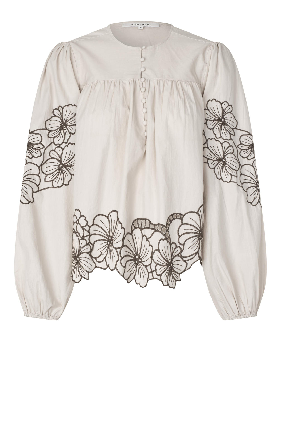 Elinor Blouse Soft Beige