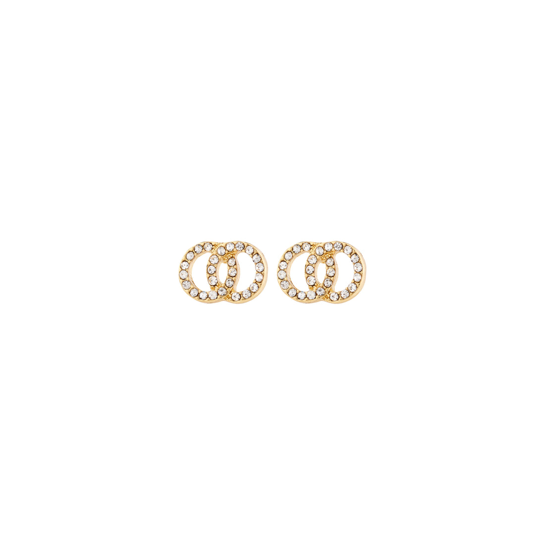 JOLINA recycelte Ohrringe vergoldet