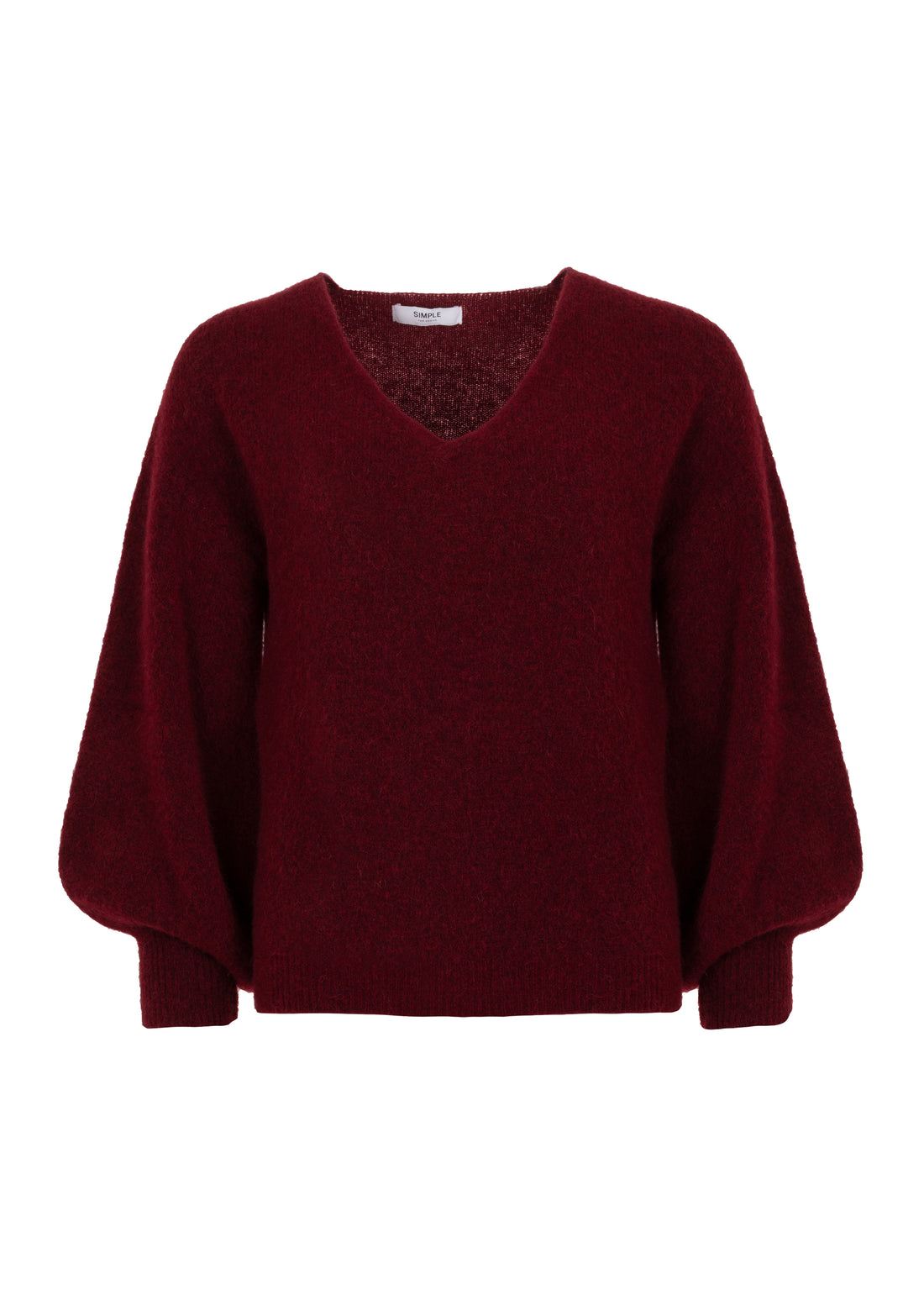 Knit- Pull Deux Burgundy