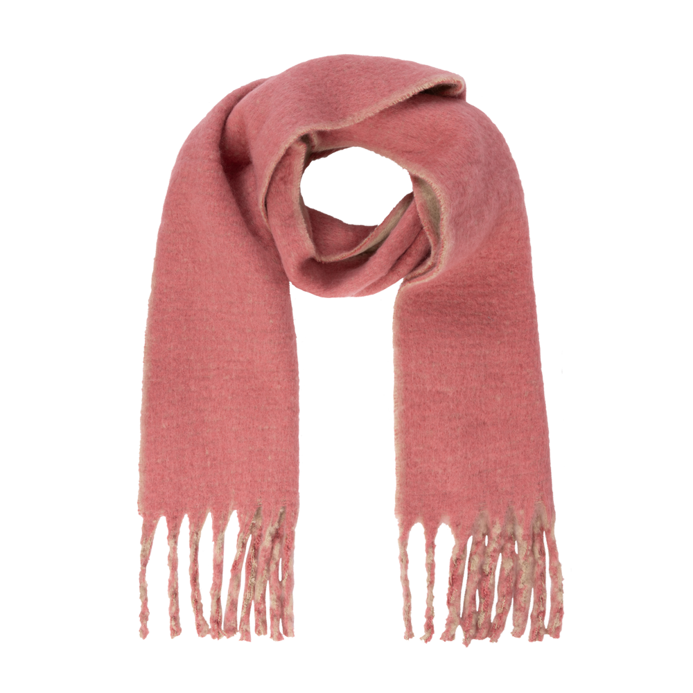 Ina scarf Garnet rose biscuit
