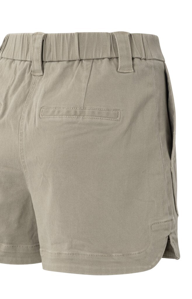Cargoshorts mit aufgesetzten Taschen und elastischem Bund Seneca Rock Beigefügt