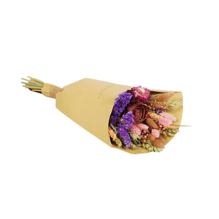 Trockenblumen - Feldstrauß Burgund (klein)