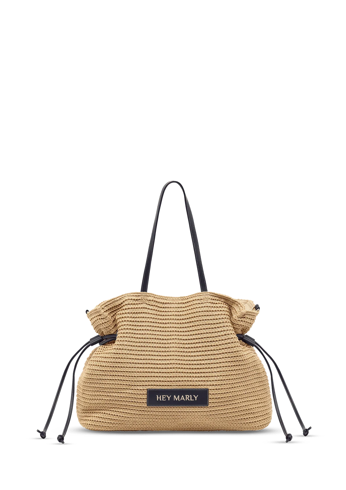 Cool Companion Straw L Sand-Black