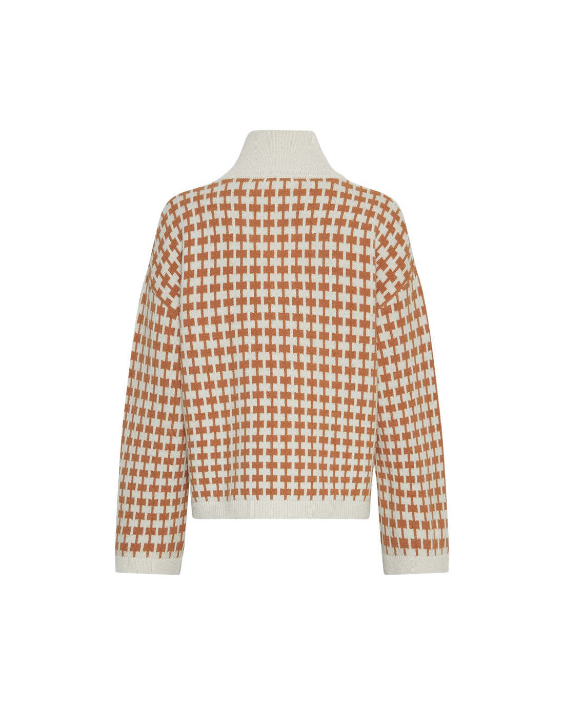 MSCHAmaria Zip Pullover Egret C Spice