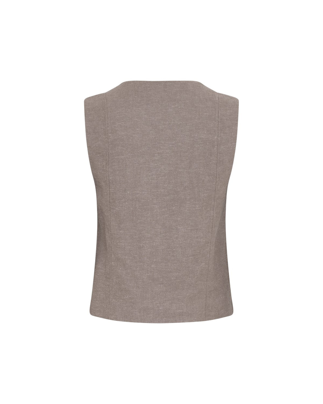 MSCHViana Ginia V Neck Waistcoat Mountain T Mel