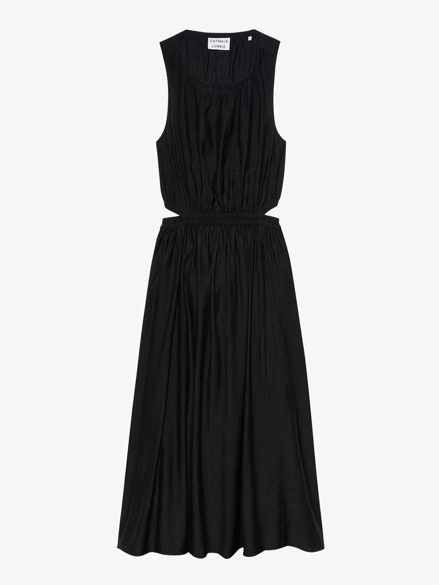 Cut Out Dress Black