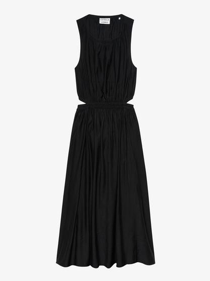 Cut Out Dress Black