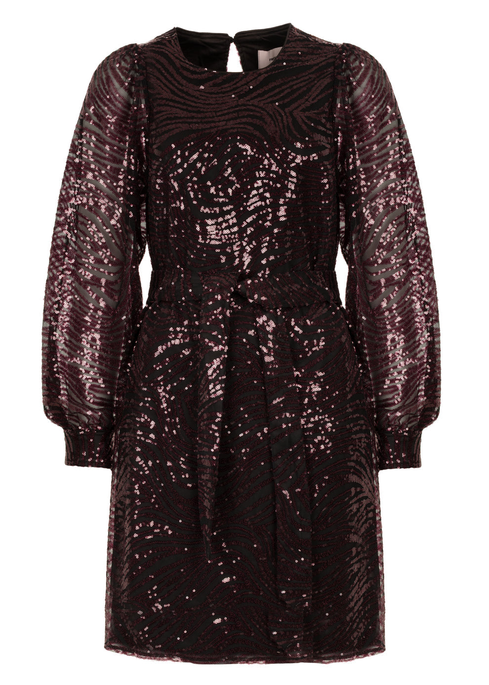 Dress Dimphey Wine Red