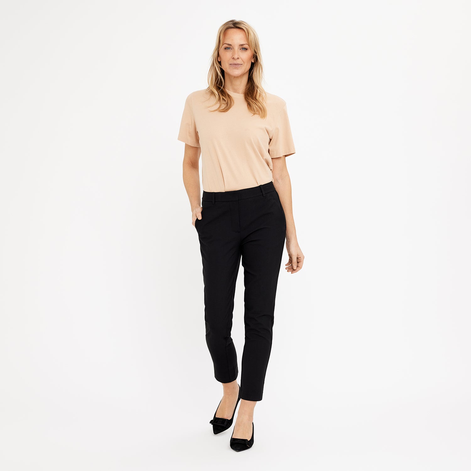 Hose Kylie Crop Black