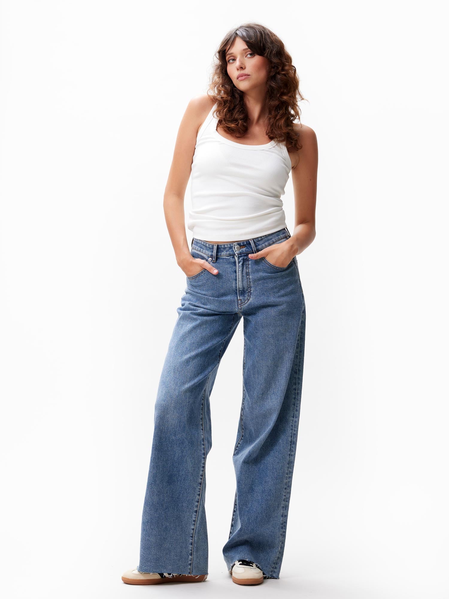 Loose Fit Jeans True Blue