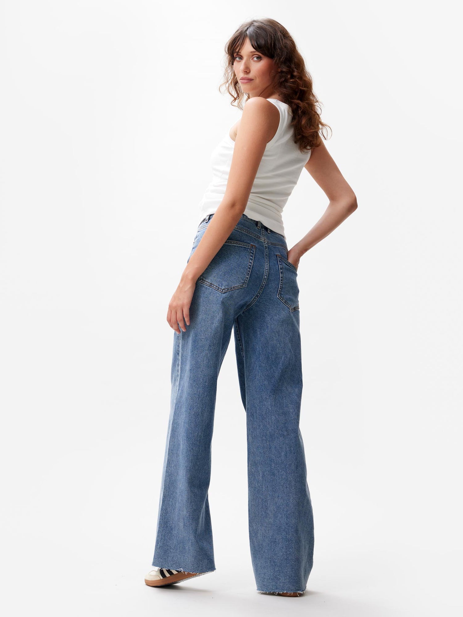 Loose Fit Jeans True Blue