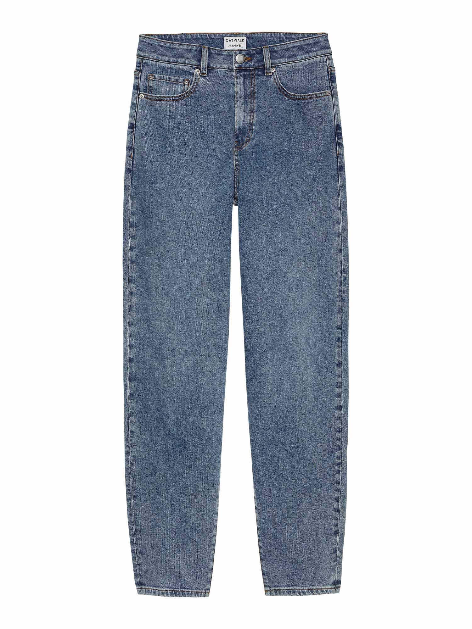 Barrel Fit Jeans True Blue