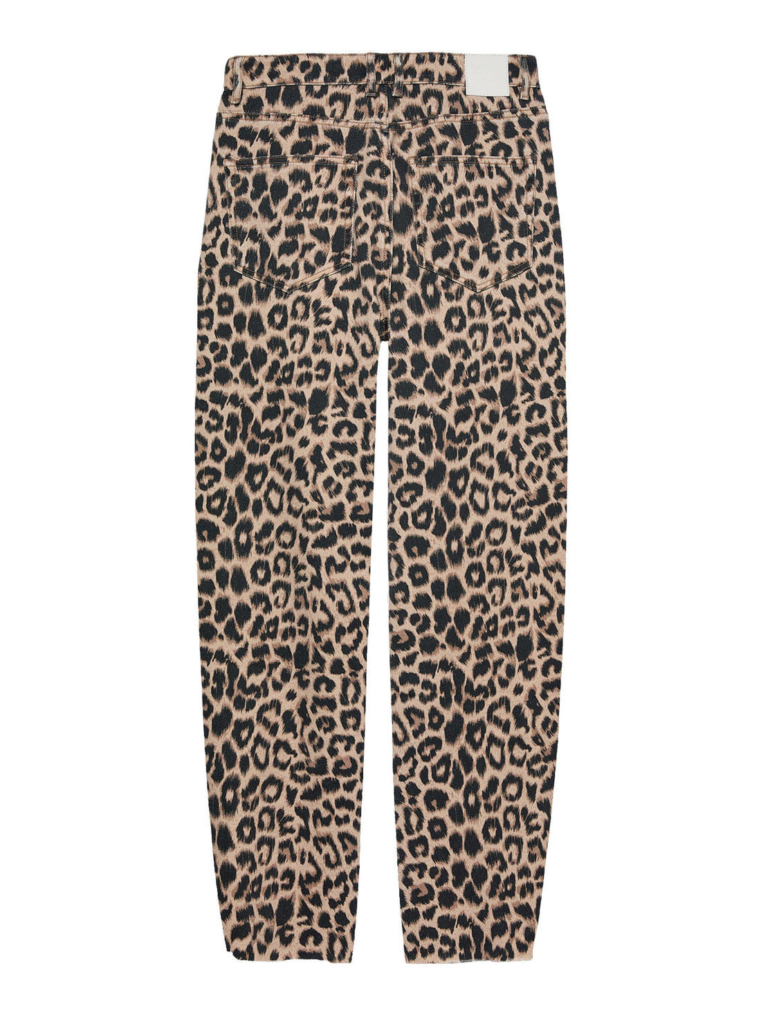 Barrel fit leopard jeans Grey Morn