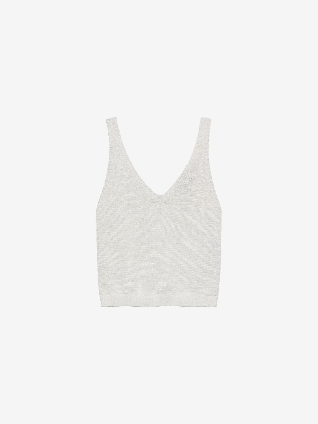 Knit top Egret