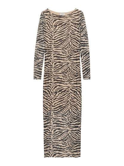 Mesh Zebra Dress