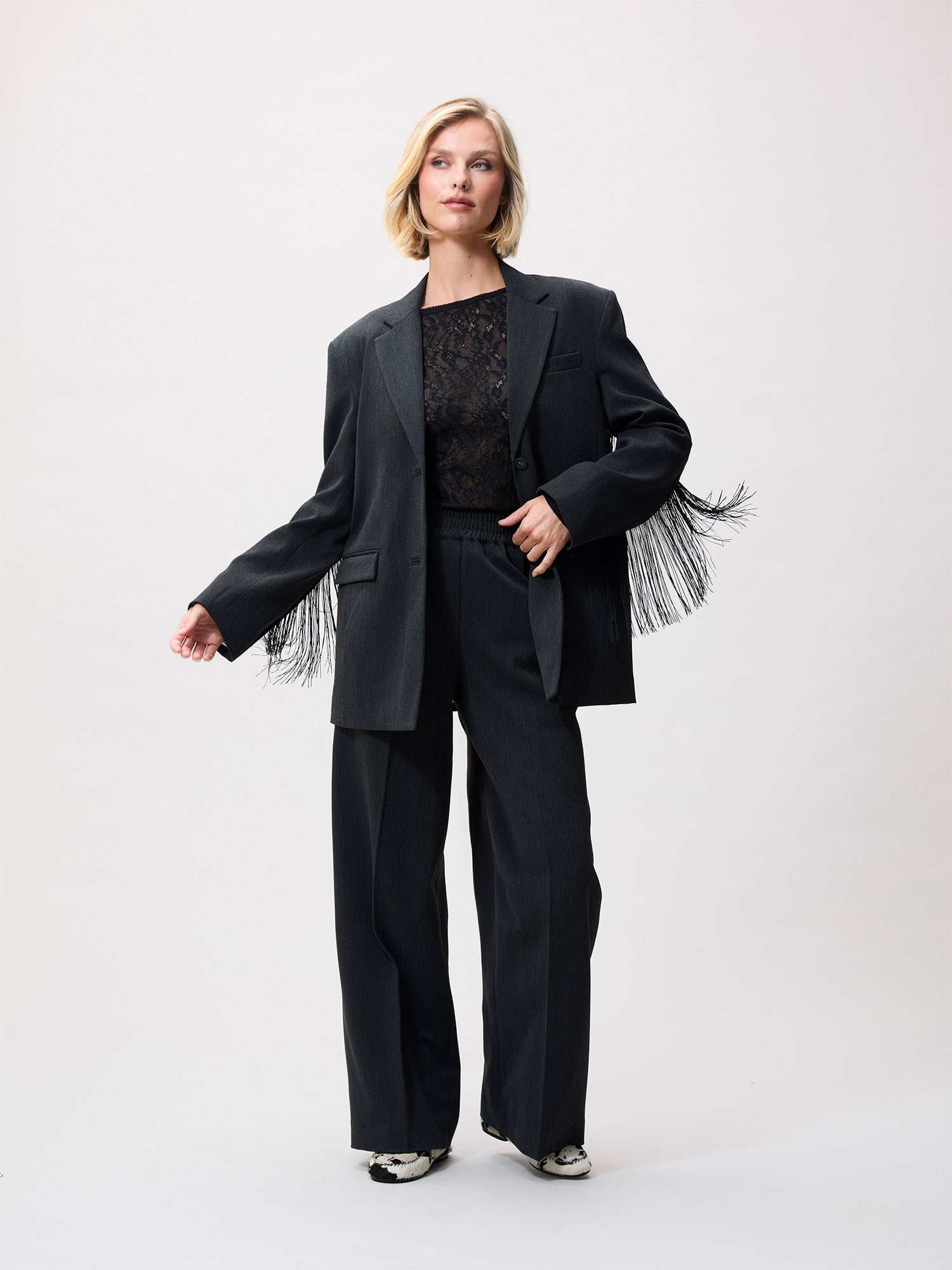 Jogger trousers Dark Grey Melange