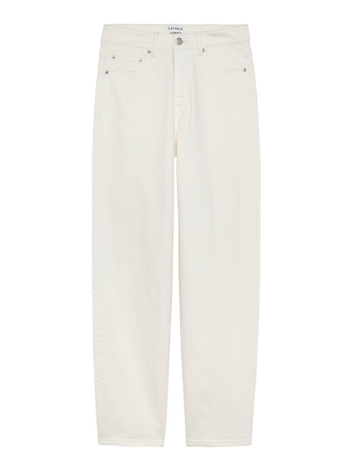 Barrel fit jeans Star White