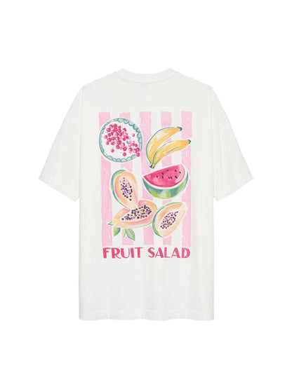 Oversized graphic Tshirt Off White