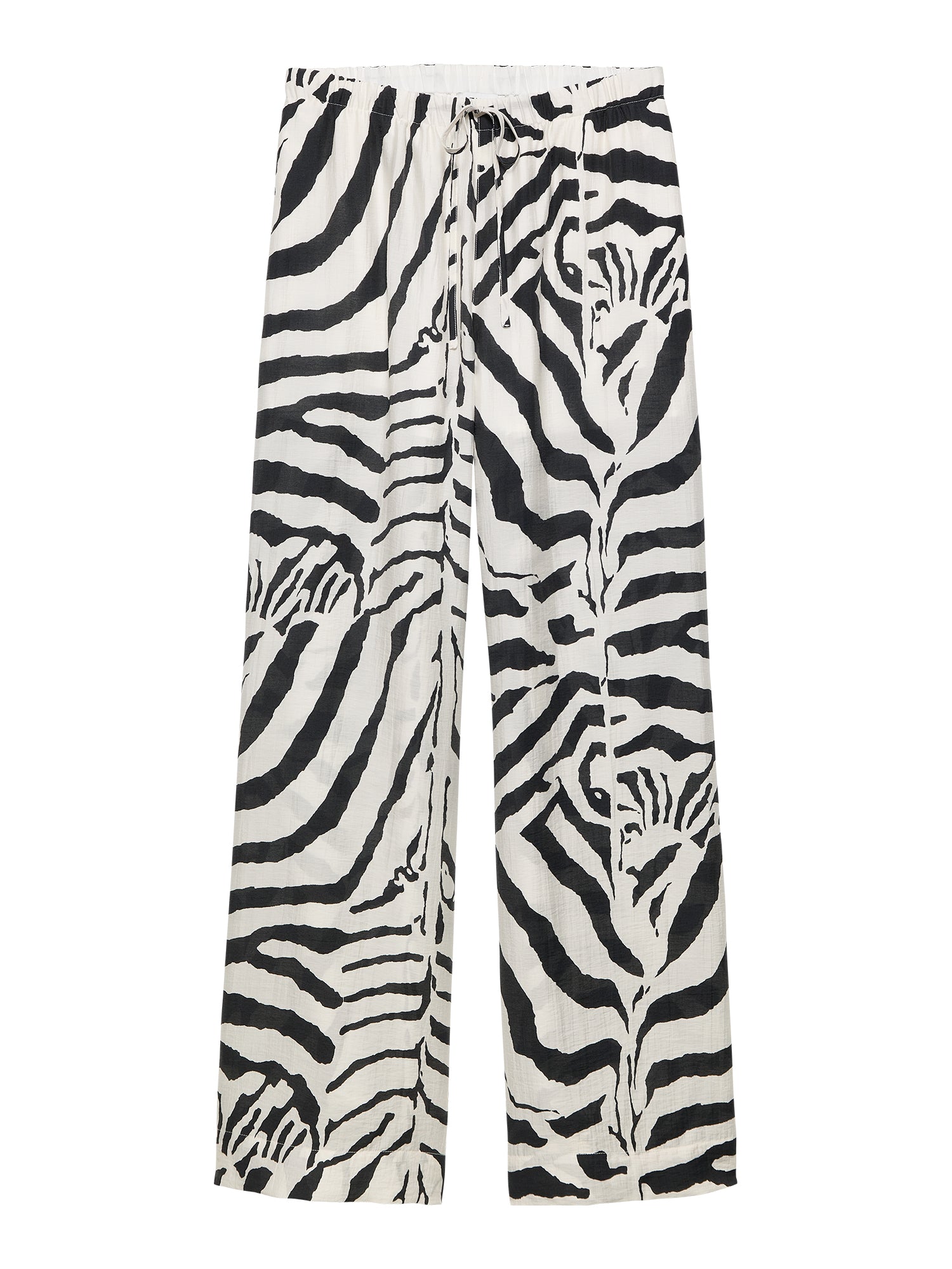 Pull on zebra trousers Sandshell