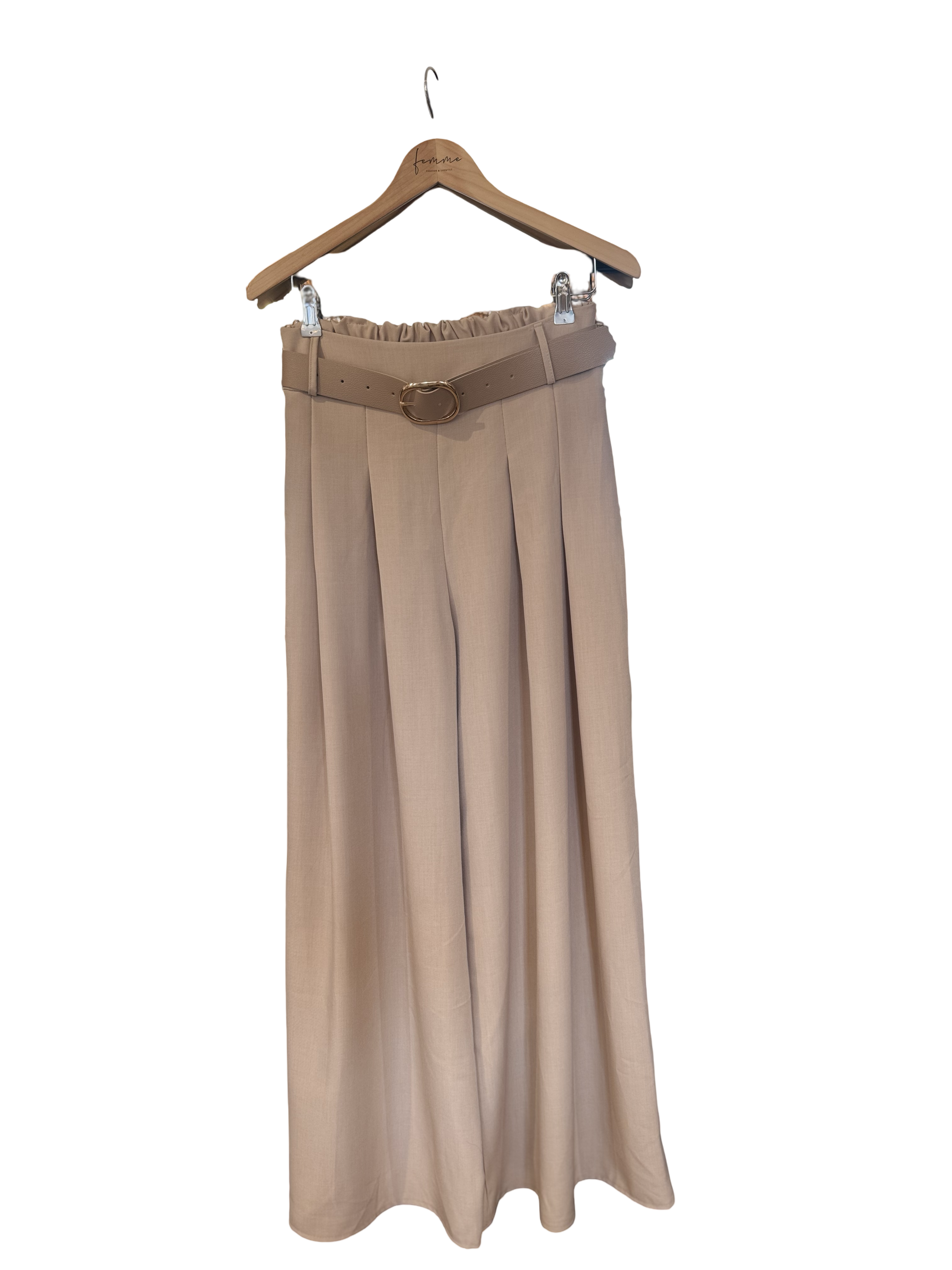 Weite Hose Beige (One Size)