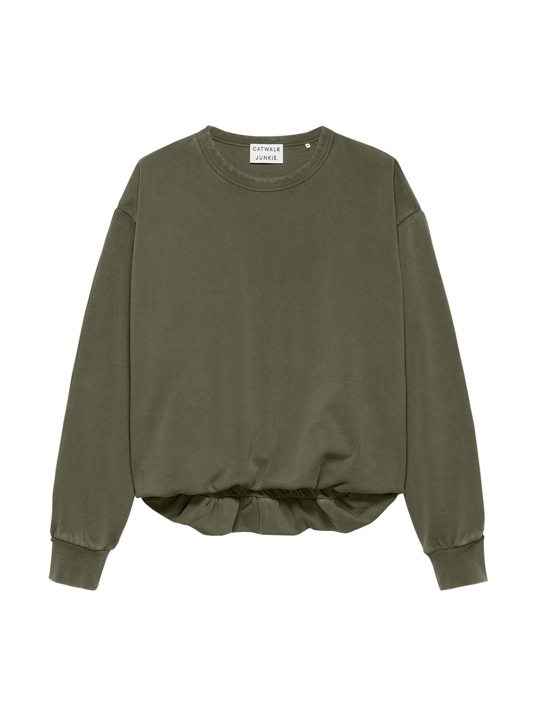 Oversized Elasticated Hem Sweater Kalamata