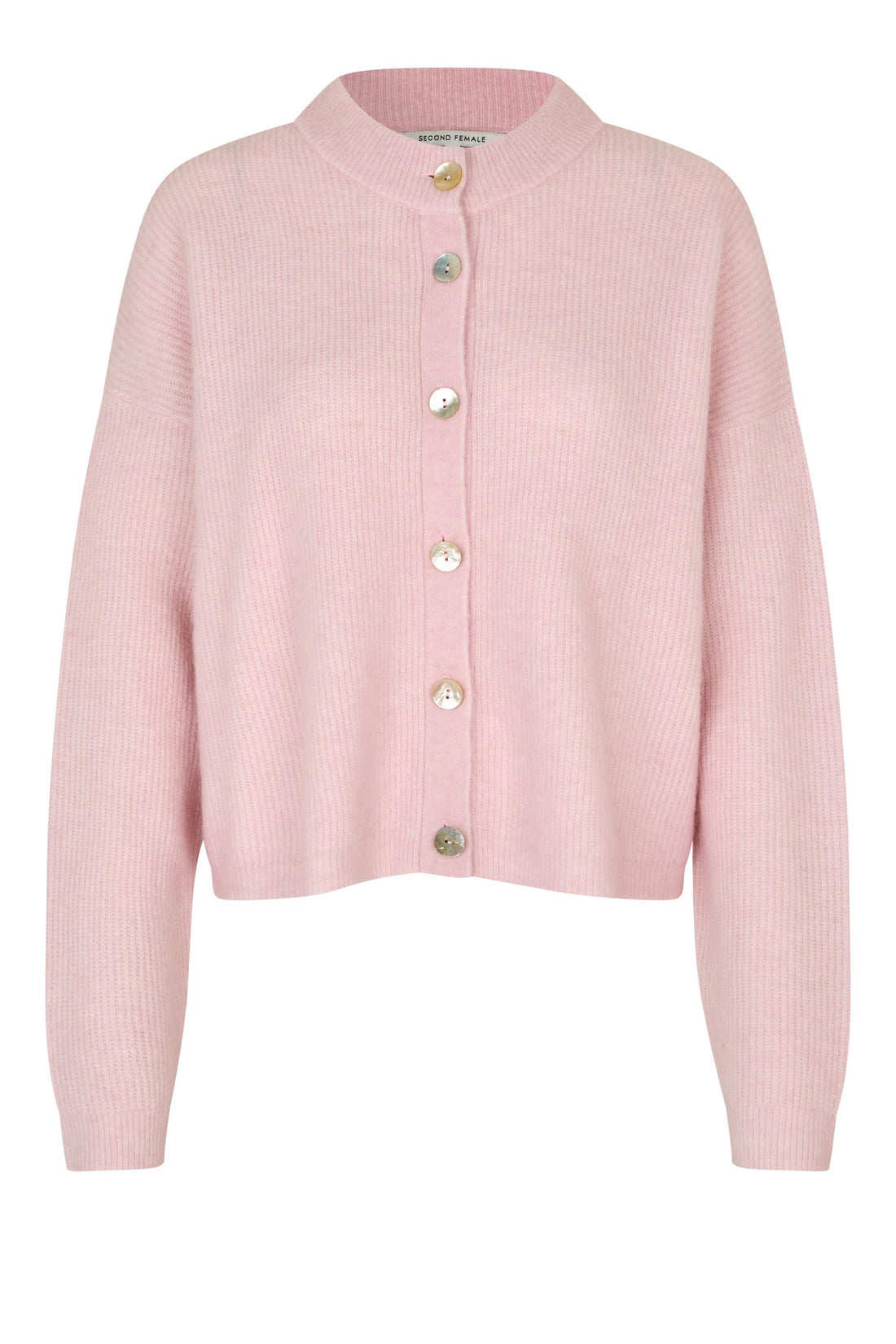 Gabby Knit Cardigan Pale Lilac