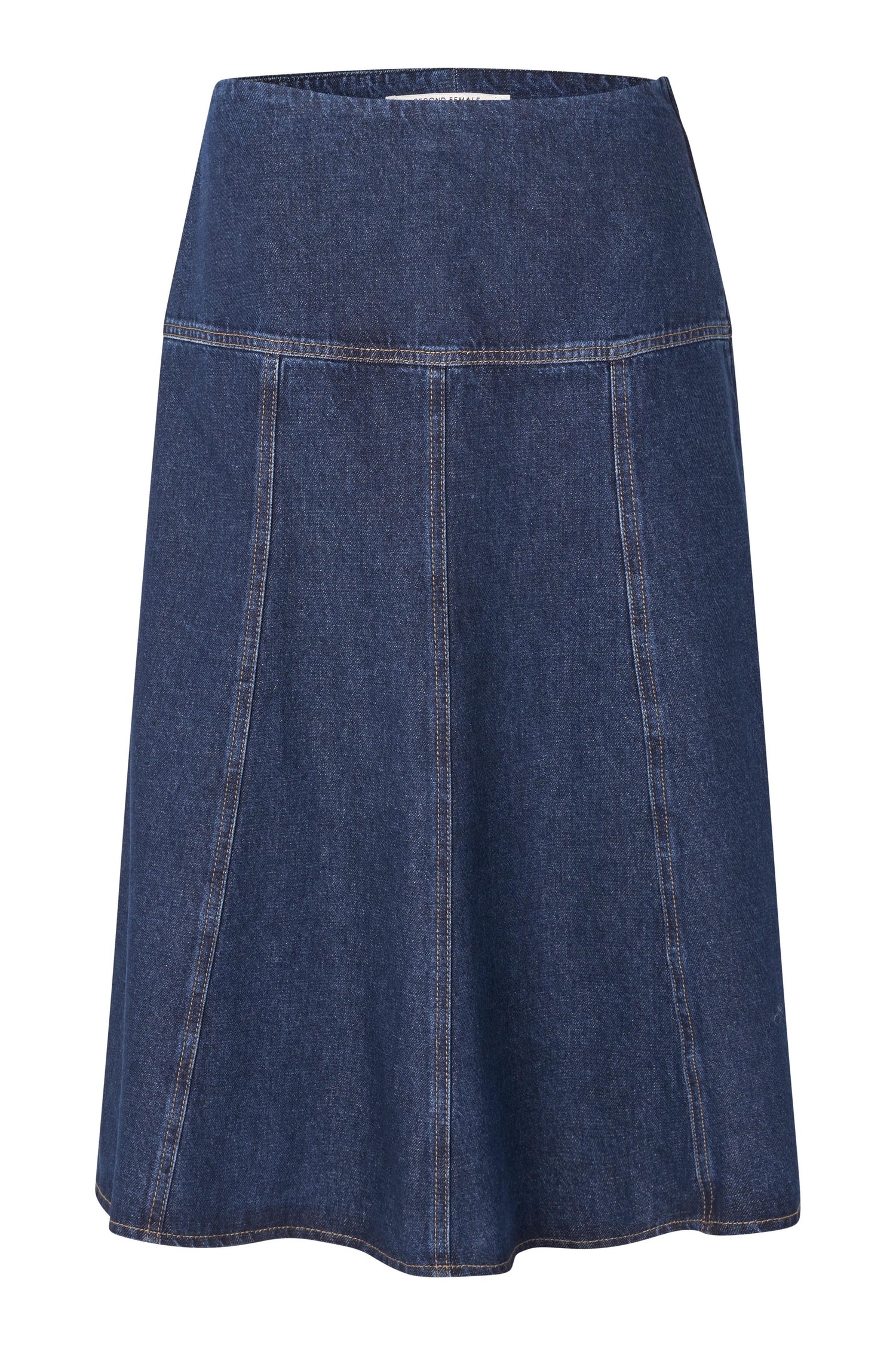 Columbo Denim Skirt Dark blue denim