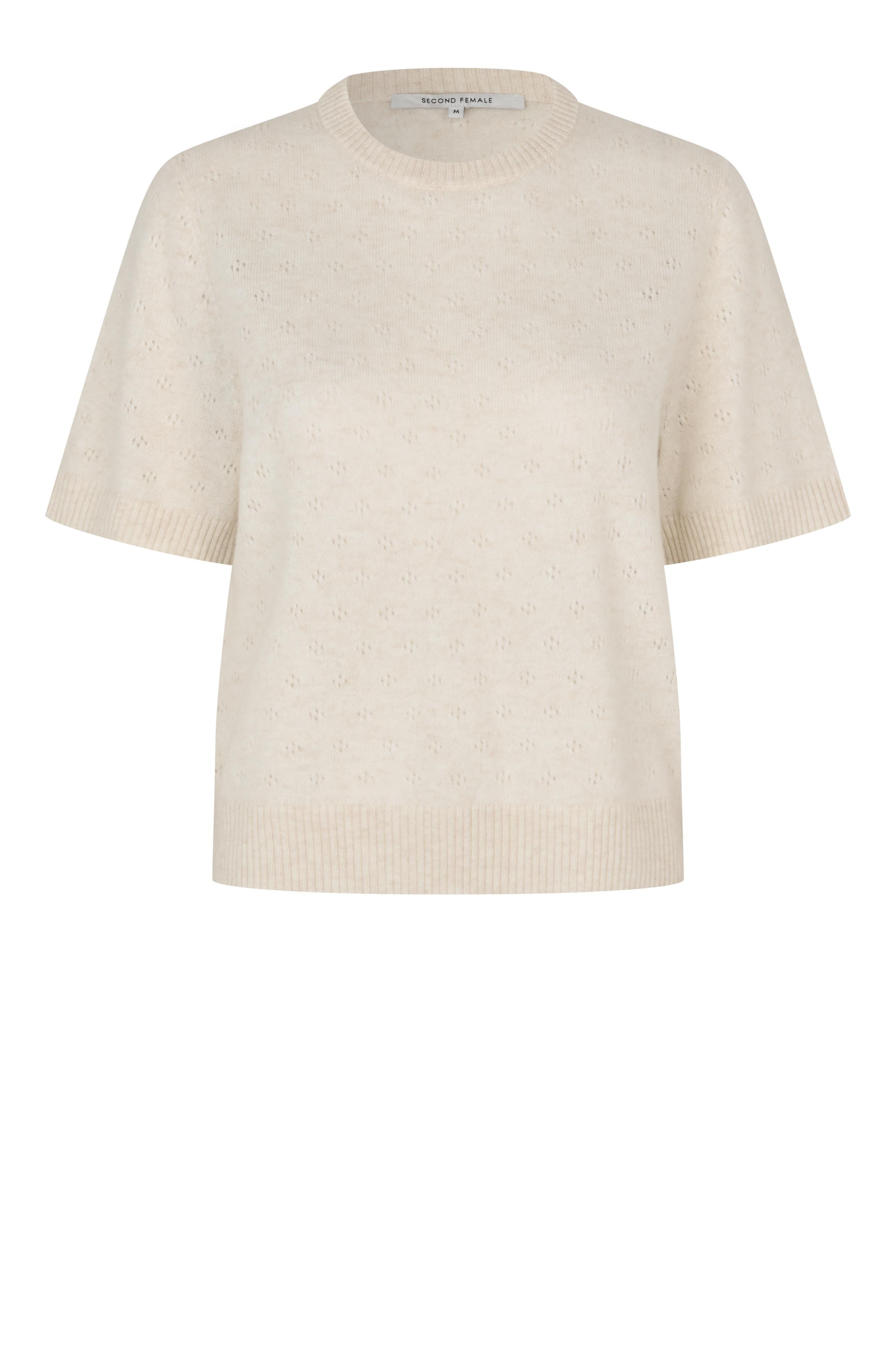 Amala Knit SS O-Neck Tofu