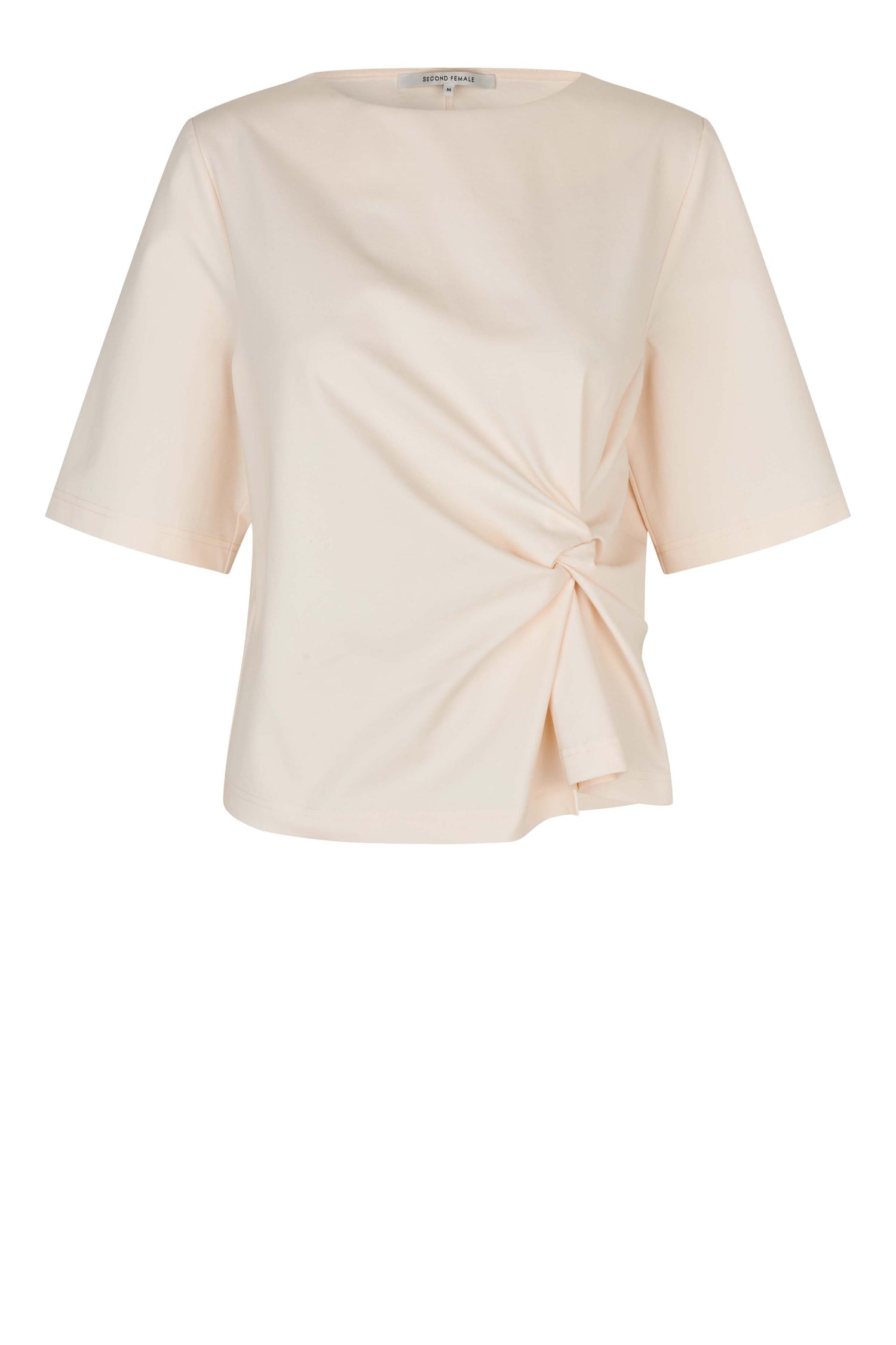 Arkai Drape Tee Eggnog