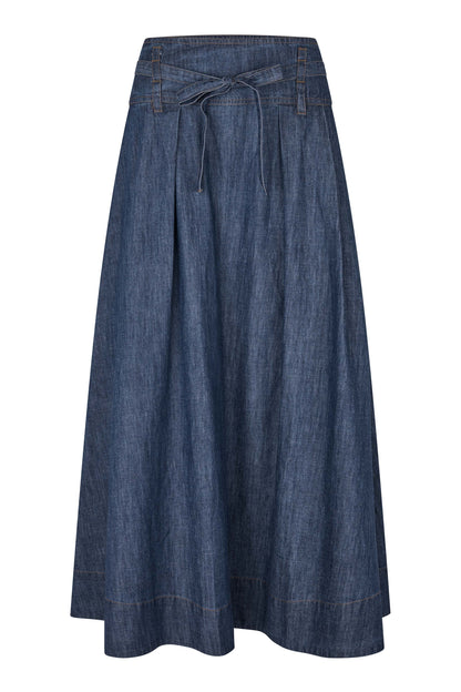 Evana Denim Skirt Blue denim