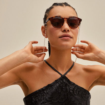 KYRIE Sonnenbrille Schildpatt-Braun/Gold