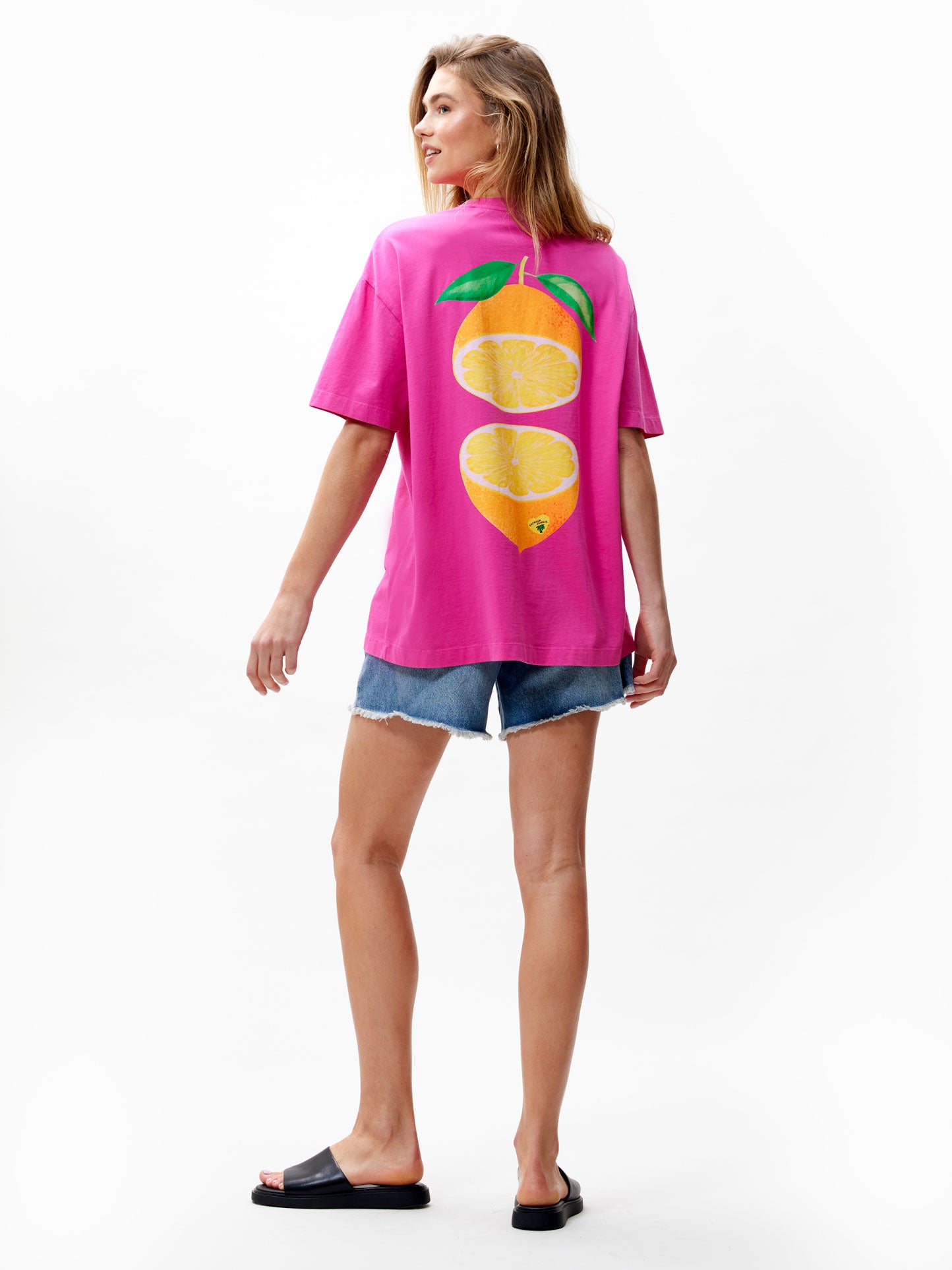 Oversized graphic Tshirt Pink Lemonade