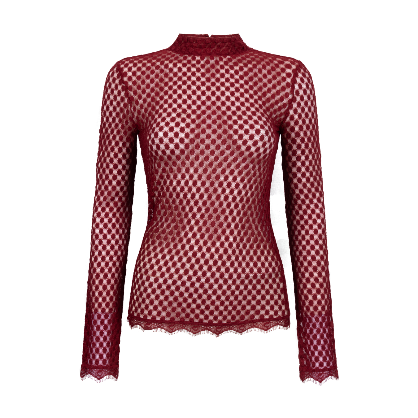 Depew top l/s Pomegranate
