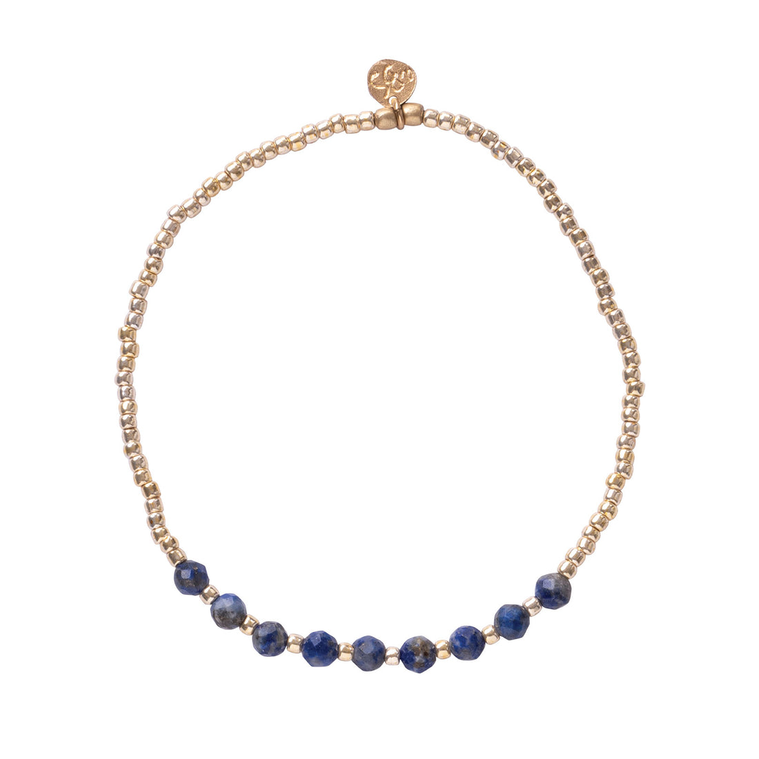 Proud Lapislazuli Goldfarbig Armband
