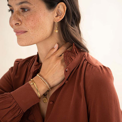 Loyal Citrin Goldfarbig Armband