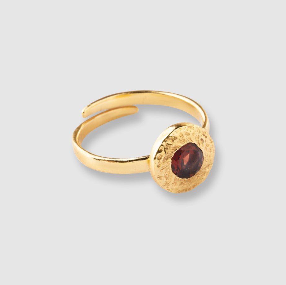 Element Garnet Ring GP