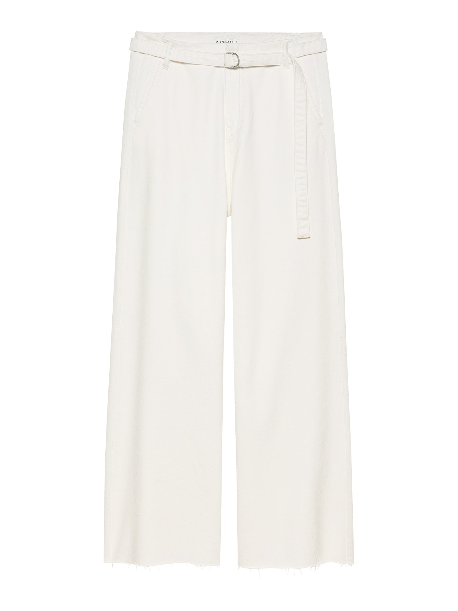 Cropped straight leg jeans Off White