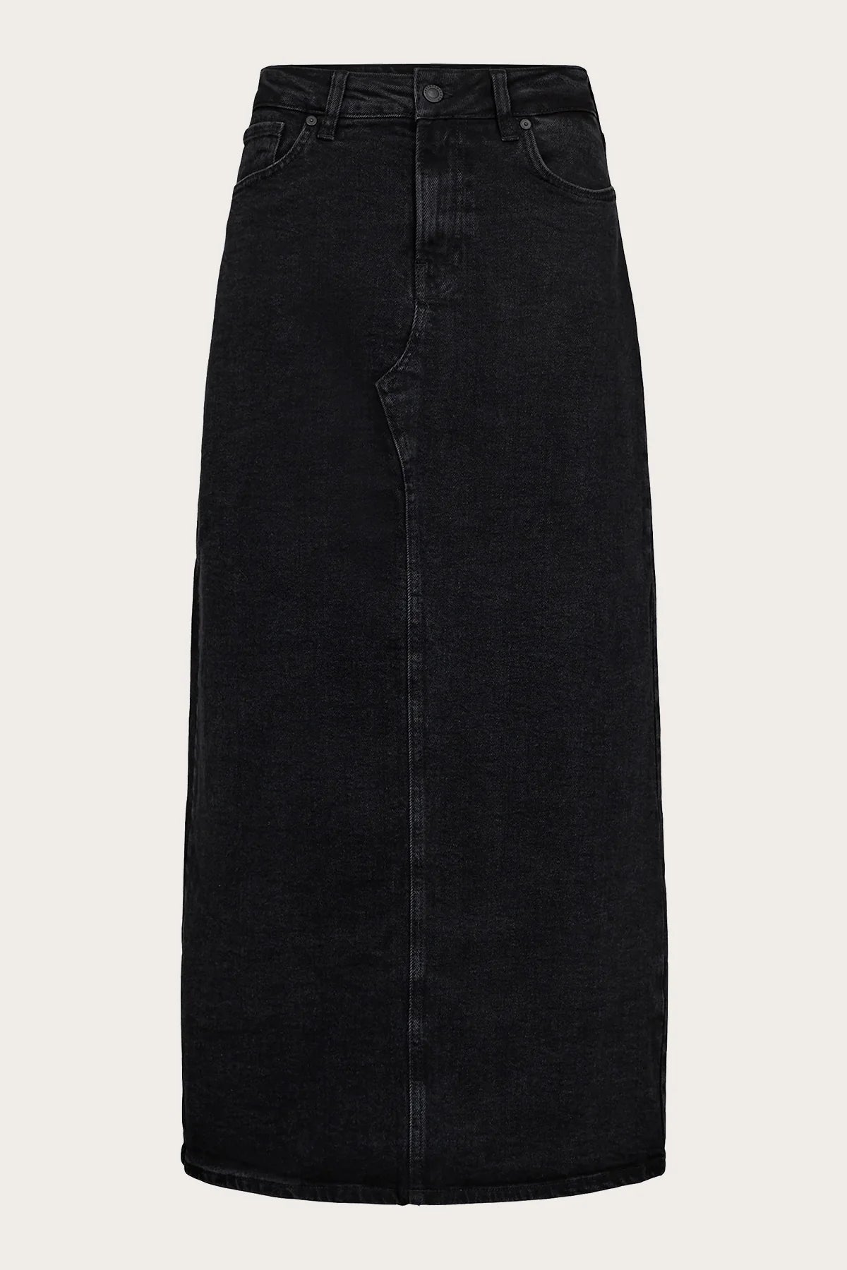 IVY-Zoe Maxi Skirt Wash Faded Black