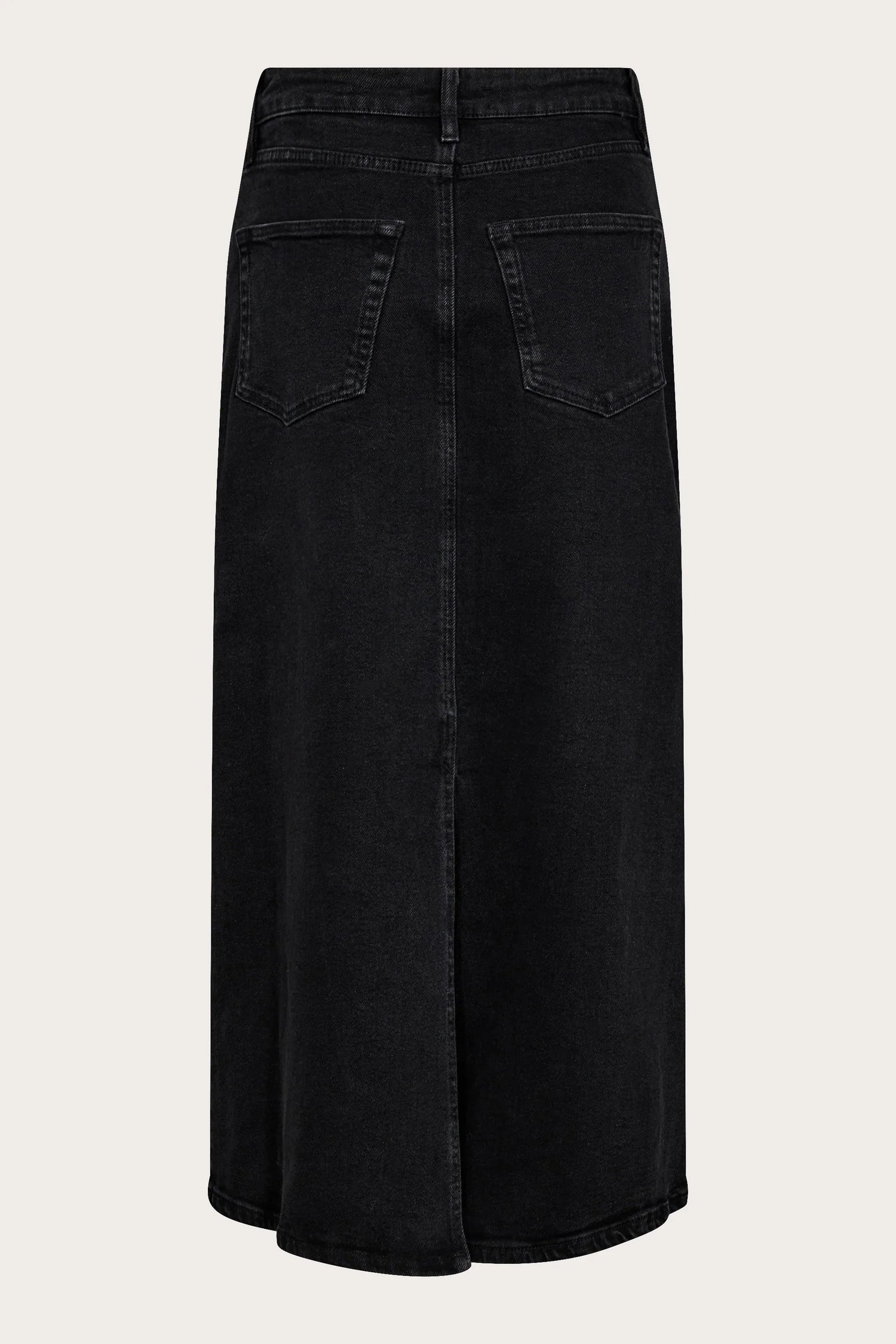 IVY-Zoe Maxi Skirt Wash Faded Black