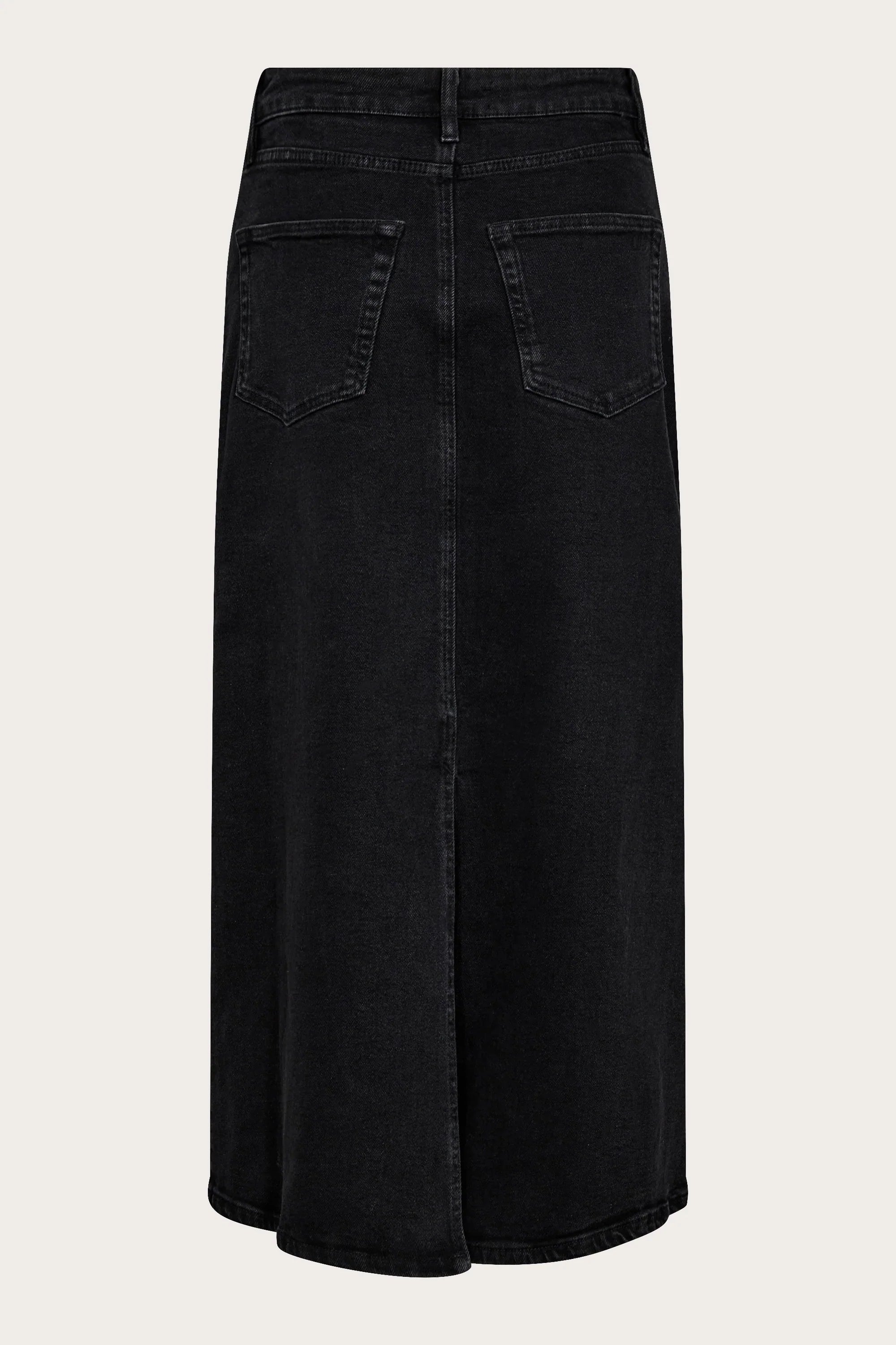 IVY-Zoe Maxi Skirt Wash Faded Black