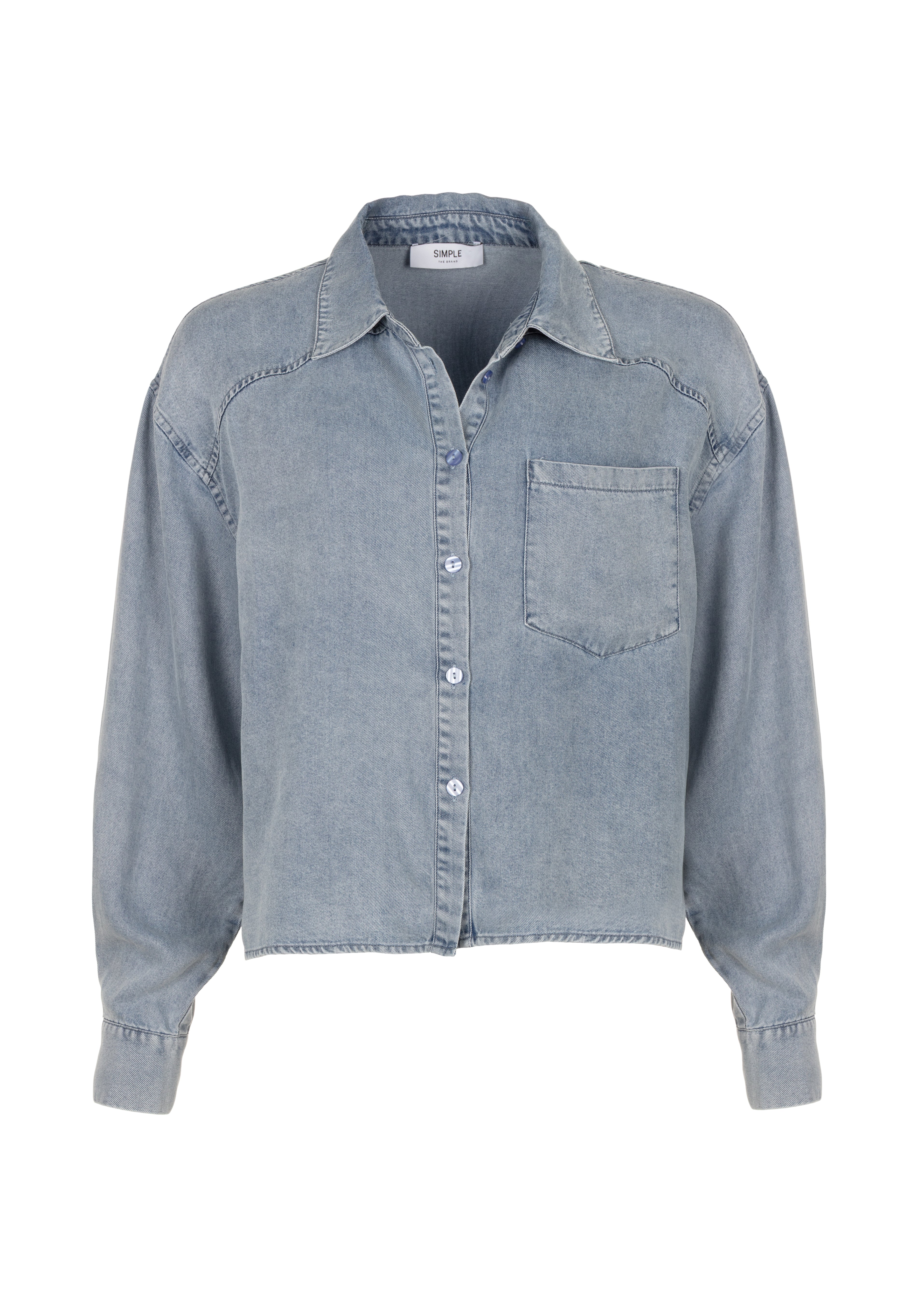 Blouse Isala Sun Faded Blue