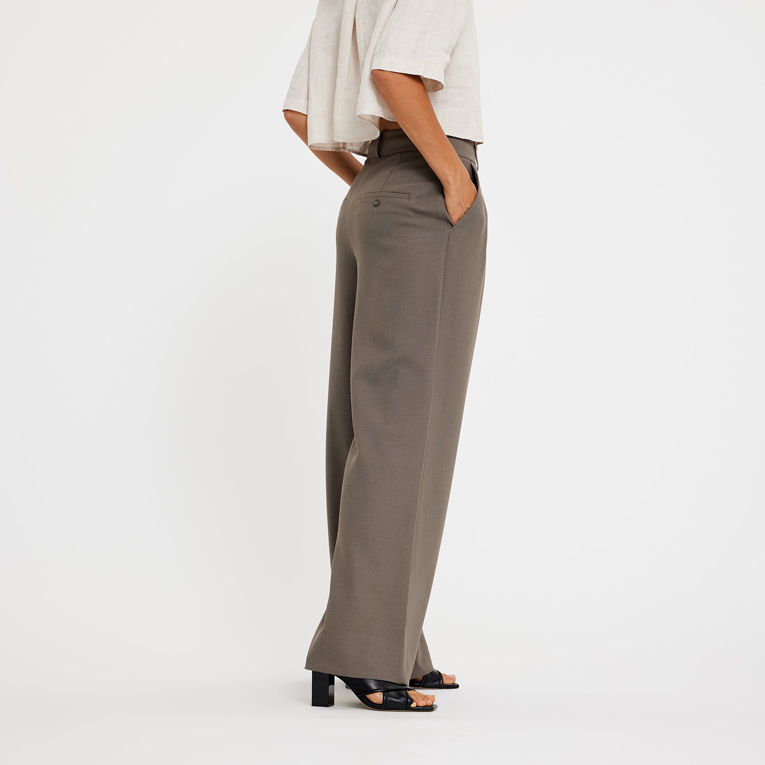 Hose Karen Mud Brown