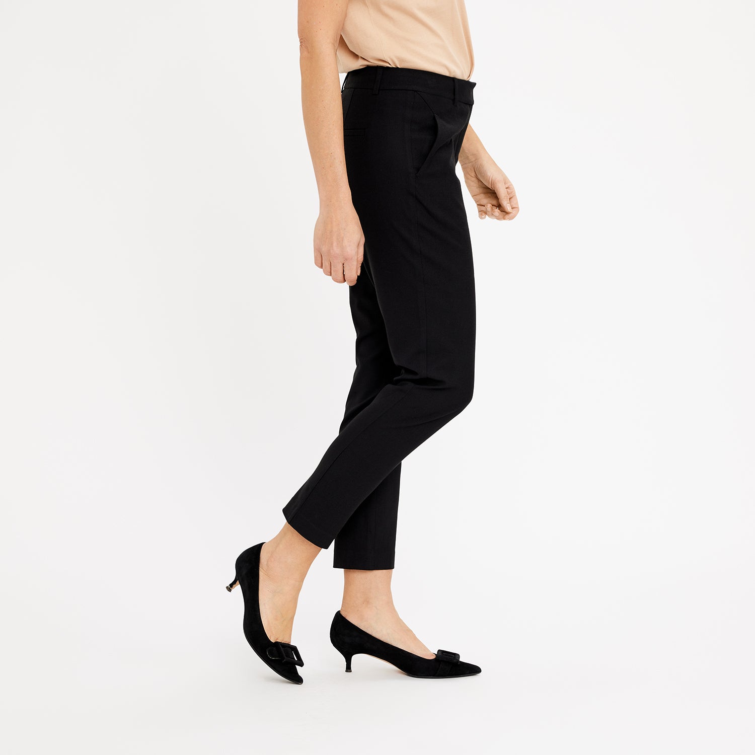 Hose Kylie Crop Black