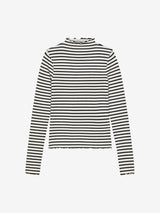 Langarmpulli Stripes Off White