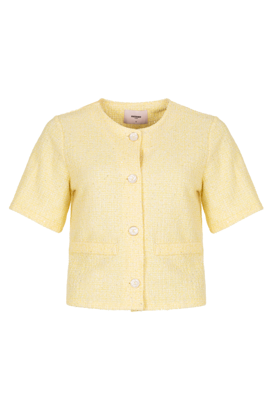 Jacket Liselotte Ss Butter Yellow